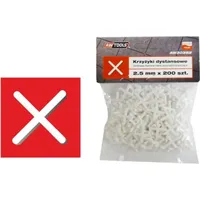 Awtools ABSTANDSHALTER 4,0 mm/100 Stück
