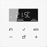 Jung Raumthermostat BTLS1791WW mit Bluetooth