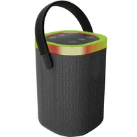 Gembird SPK-BT-LED-06 Bluetooth® Lautsprecher Schwarz