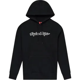 Troy Lee Designs Hoodie Schwarz/Weiß XL
