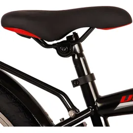 Volare Kinderfahrrad Thombike für Jungen 24 Zoll Kinderrad in Schwarz Rot