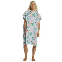 BILLABONG Womens Hooded Towel Poncho Coastal Blue - One Size
