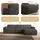 ax living Eckcouch L Form Grau