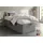 home collective Boxspringbett 90 x 200 cm H2 Grau