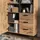 Vicco Garderobenset Amber 100 x 142 cm Eiche Wotan