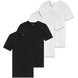 SCHIESSER Herren T-Shirt 4er Pack 2PACK T-shirt