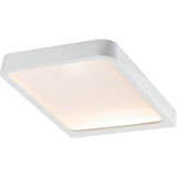 Paulmann 92032 LED Möbelleuchte Aufbauleuchte Vane eckig incl. 1x6,7 Watt Schrankleuchte Weiß matt Schranklicht Alu Küchenlampe 2700 K