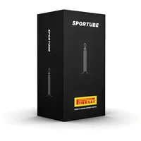 Pirelli Unisex – Erwachsene Sport Tube Fahrradschlauch, schwarz, 23/30-622