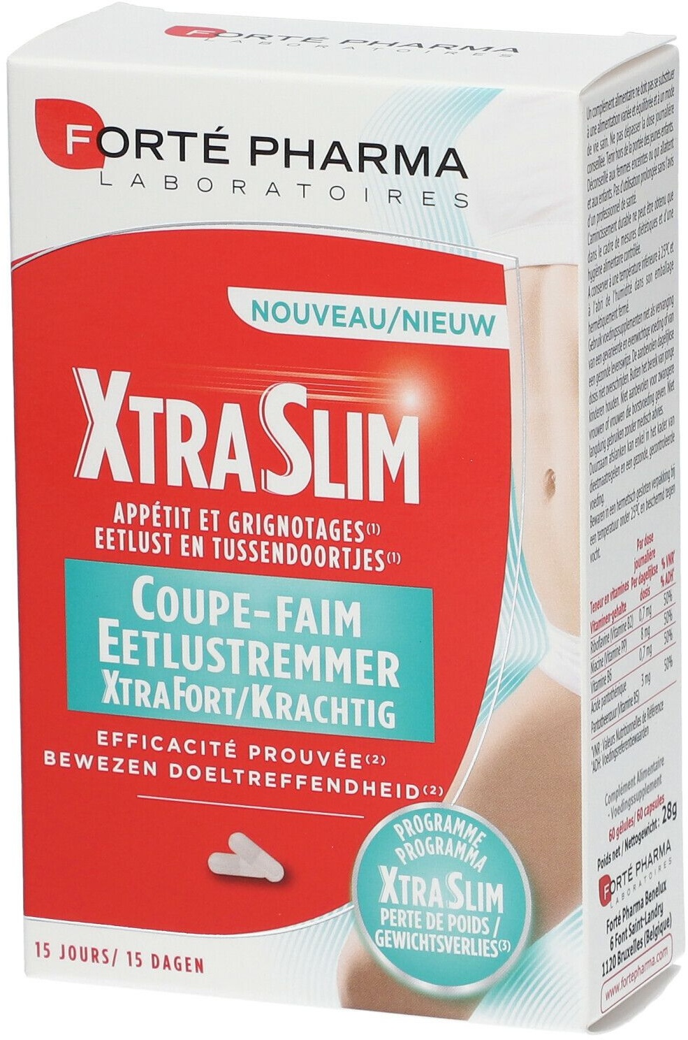 Forté Pharma XtraSlim Coupe-Faim Xtra Fort