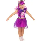 Funidelia | My Little Pony Pipp Petals Kostüm für Mädchen My Little Pony - Kostüm für Kinder & Verkleidung für Partys, Karneval & Halloween - Größe 5-6 Jahre - Lila