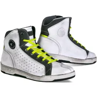 STYLMARTIN Sector Motorradschuhe, schwarz-weiss, Größe 44
