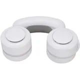 Tragbarer, Wiederaufladbarer Nackenventilator Mit 3 Geschwindigkeitsstufen, Leise, Batteriebetrieben, Halbleitertechnologie, Ideal Für Zuhause, Büro, Reisen Und Outdoor-aktivitäten (schwarz).