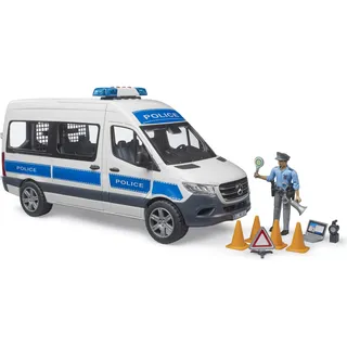 Bruder MB Sprinter Polizei Einsatzfahrzeug mit Light & Sound Modul,