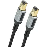 Oehlbach RJ45 Patchkabel CAT 8,1 5,00 m Schwarz