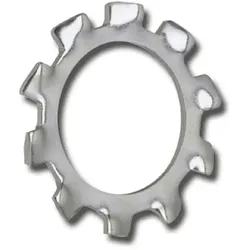 Zahnscheibe DIN 6797A - Federstahl verzinkt-blau - M12 mm