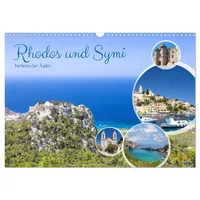 Calvendo Rhodos und Symi, Perlen in der Ägis (Wandkalender