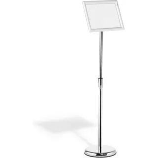 Durable Infoständer silber DIN A4