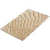 Kleine Wolke Badteppich Terrace 60 x 100 cm Polyacryl Beige Sand