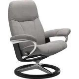 Stressless Stressless® Relaxsessel »Consul«, mit Signature Base, Größe L, Gestell Schwarz, grau