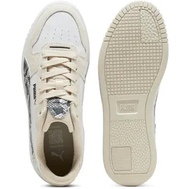 Puma Carina Street Snake Chic Plateau Sneaker Damen Freizeitschuhe, weiß, Größe 42 1⁄2 - 42.5