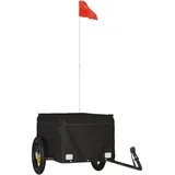 Gecheer Fahrradanhänger Hunde, Hundeanhänger, Hundetransporter, Hunde Anhänger, Schwarz 30 kg Eisen