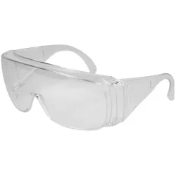 Schutzbrille mit Seitenschutz Pvc transparent