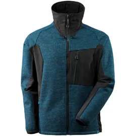 Mascot Jacke, Strick, mit Membran Strickjacke Größe L, Dunkelpetroleum/ schwarz