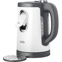 Laica Dual FLO Wasserkocher und Wasserspender weiß grau