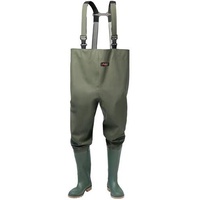 NORWAY Wathose Gr.41 olivgrün PVC auf Polyester-Trägergewebe