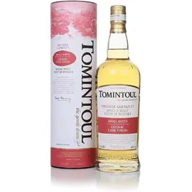 Tomintoul Small Batch Cognac Cask Finish 40 % vol 0,7 l Geschenkbox