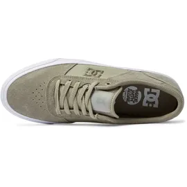 DC Shoes "Teknic", Herren, Gr. 8,5(41), beige (deepforest), Obermaterial: Leder (Kuh) / Futter: Textil / Außensohle: Gummi., Schuhe Sneaker