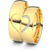 Trauringe Herzberg 333er Gelbgold - 4642
