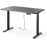 Vicco Schreibtisch Elevate Schwarz/Anthrazit