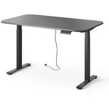 Vicco Schreibtisch Elevate Schwarz/Anthrazit
