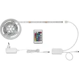 Briloner – Smartes LED Band 5m, funktioniert mit Amazon Alexa, Wifi LED Strip, Bluetooth, RGB, App Steuerung, Flexband inkl. Fernbedienung, selbstklebend