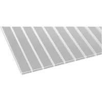 Scobalit Acrylglas Stegdoppelplatte 98 x 400 cm klar