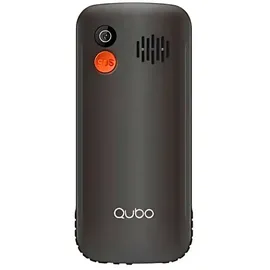 Qubo Mobiltelefon, Dual SIM, Schwarz, Seniorenfreundlich