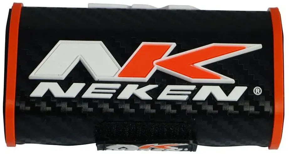 Neken Oversized Enduro Lenkerpolster - Black / Orange - One Size