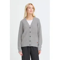 Oxmo Strickjacke OXEDNA Grau S