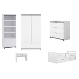 99rooms Elsa Kinderzimmer-Set Weiß 80x140 cm