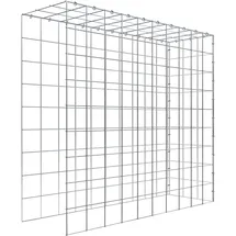 Gabiona C-Ring-Gabione-Anbaukorb Typ 4 90 x 100 x 30 cm Maschenw 10 x 10 cm