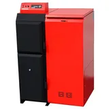 ThermoFlux Pelletkessel | Pelling 25 ECO | 25kW | 75kg Behälter rechts