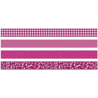Heyda Washi Tape Colour Code 5 m x 15 mm pink