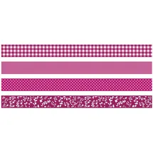 Heyda Washi Tape Colour Code 5 m x 15 mm pink