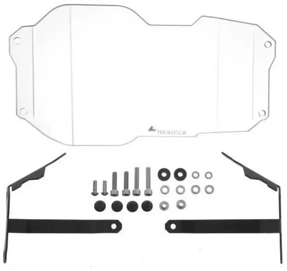 Touratech Bmw R1250gs/r1250gs Adv From 2014 Scheinwerferschutz - Clear - One Size