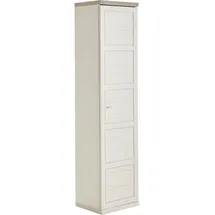Hom ́in CAMRON Aktenschrank 50,6 x 43 x 209,2 cm grau, weiß