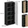 Vicco Willow Hochschrank 56 x 29,8 x 130 cm Artisan Eiche/Anthrazit Holz
