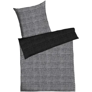 Mako-Satin schwarz 200 x 200 cm + 2 x 80 x 80 cm