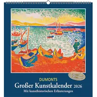 Neumann DUMONTS Großer Kunstkalender 2026 - Klassische Moderne, Impressionisten,