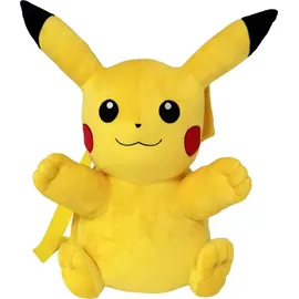 Canenco Pokemon Pikachu - Plüsch-Rucksack - 34 cm - Gelb